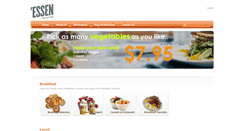 Desktop Screenshot of essenslowfastfood.com