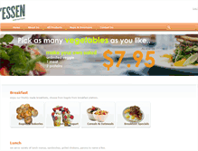Tablet Screenshot of essenslowfastfood.com